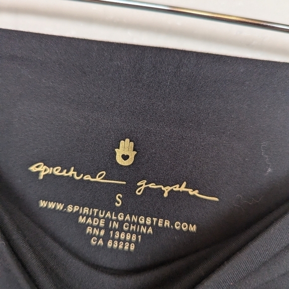 NWOT spiritual Gangster stripe leggings - Picture 3 of 4